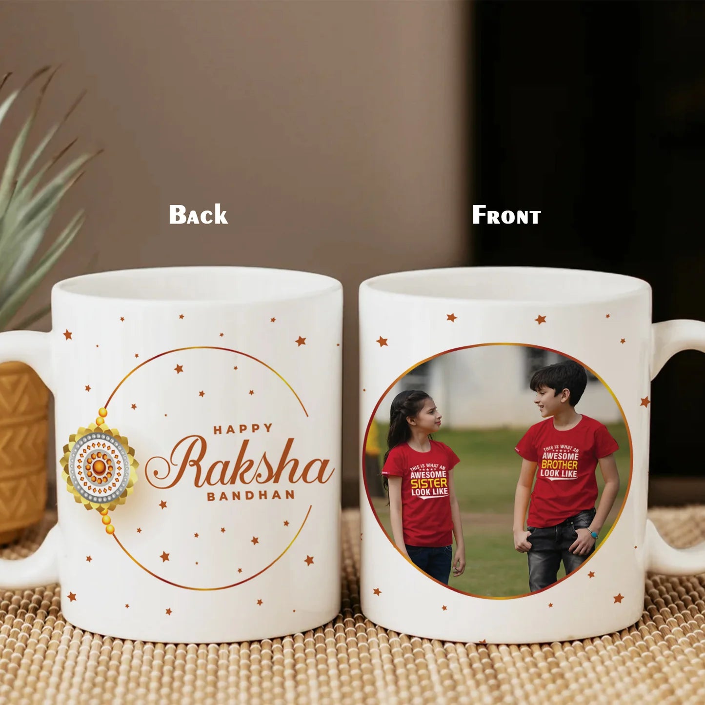 Customized|Personalized Photo on Coffee Mug|Cup for Gift - White Ceramic Mugs Name Gifts for Birthday 350 ml