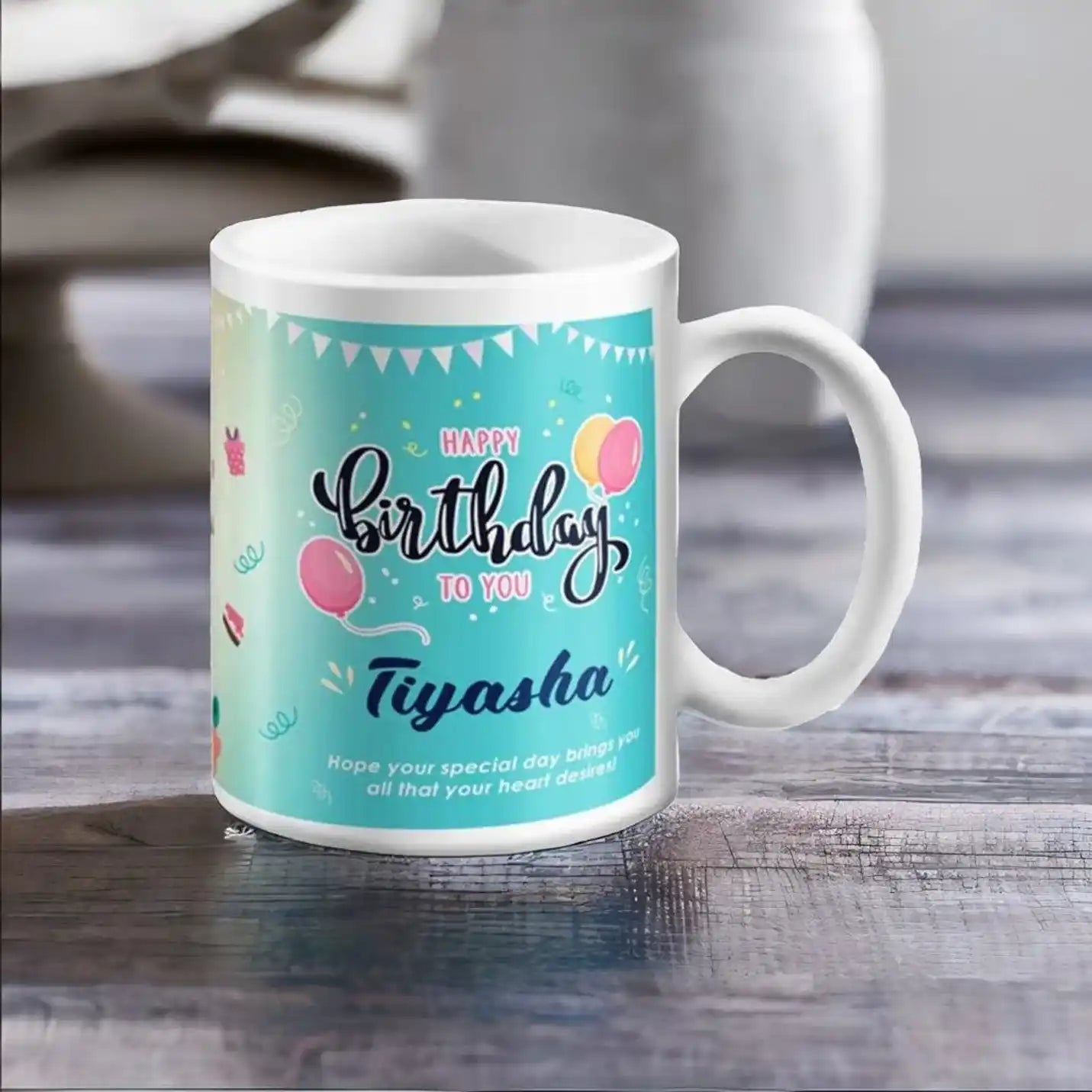 Customized|Personalized Photo on Coffee Mug|Cup for Gift - White Ceramic Mugs Name Gifts for Birthday 350 ml
