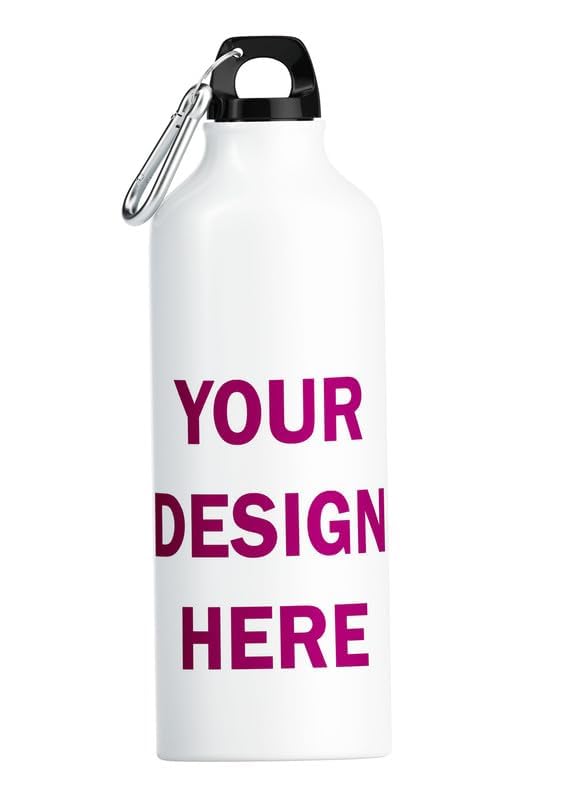 customized 1water bottle 750ml with 2 photo