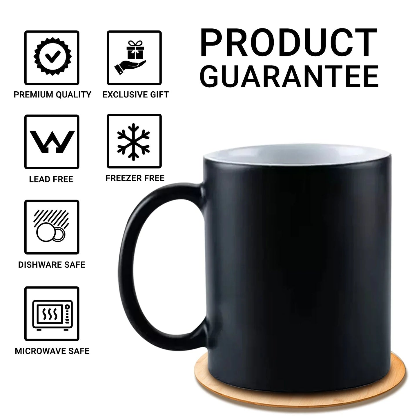 Personalized Magic Mug – Custom Heat-Sensitive Color Changing Mug with Photo Print